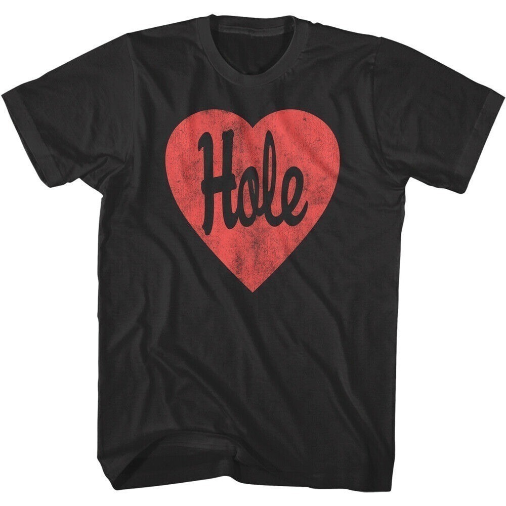 Hole  Heart   T Shirt